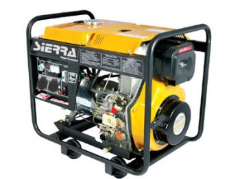 Sierra Dieselaggregat 7500 Watt EL-start.