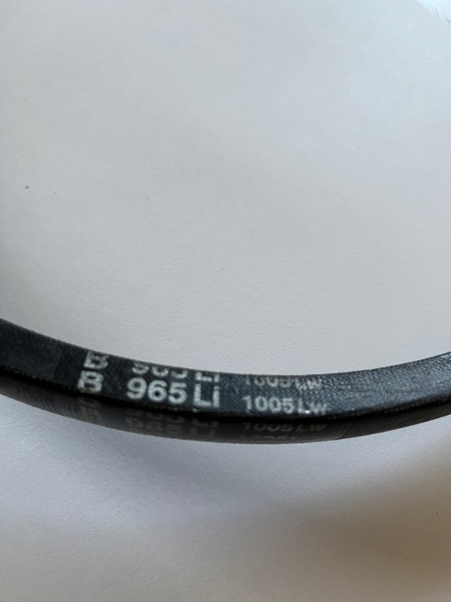 Reim til clutch hydraulisk flishugger 965Li