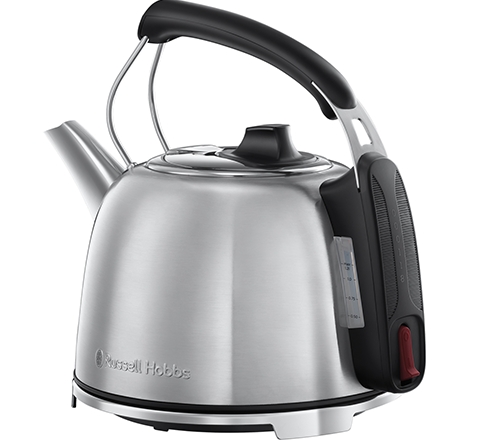 #Vannkoker Russell Hobbs K65 Retro børstet stål