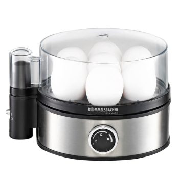 Eggkoker Rommelsbacher ER400,stål 400 watt1-7 egg