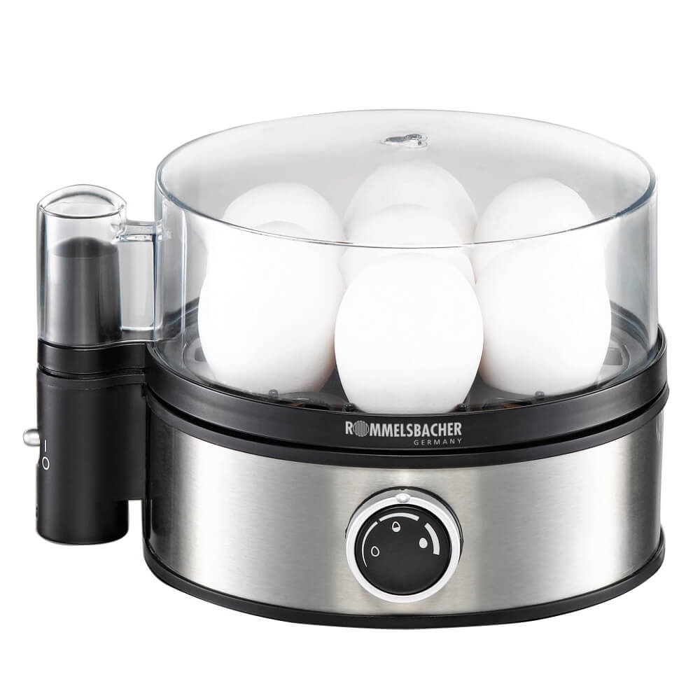 Eggkoker Rommelsbacher ER400,stål 400 watt1-7 egg