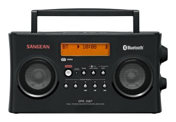 DAB radio Sangean DPR26BT svart