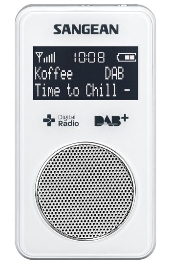 DAB radio Sangean DPR34 hvit
