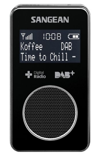 DAB radio Sangean DPR35 sort. Pocket 350