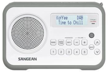 Dab radio Sangean DPR67 Grå