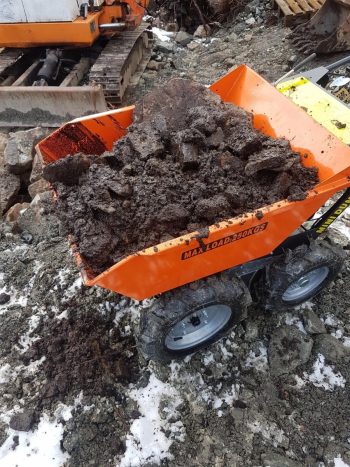 Briggs and stratton mini dumper 4x4 300 kg