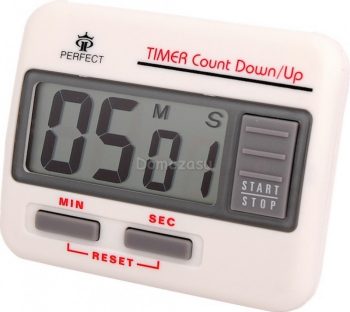 Timer digital, opp/nedtelling.