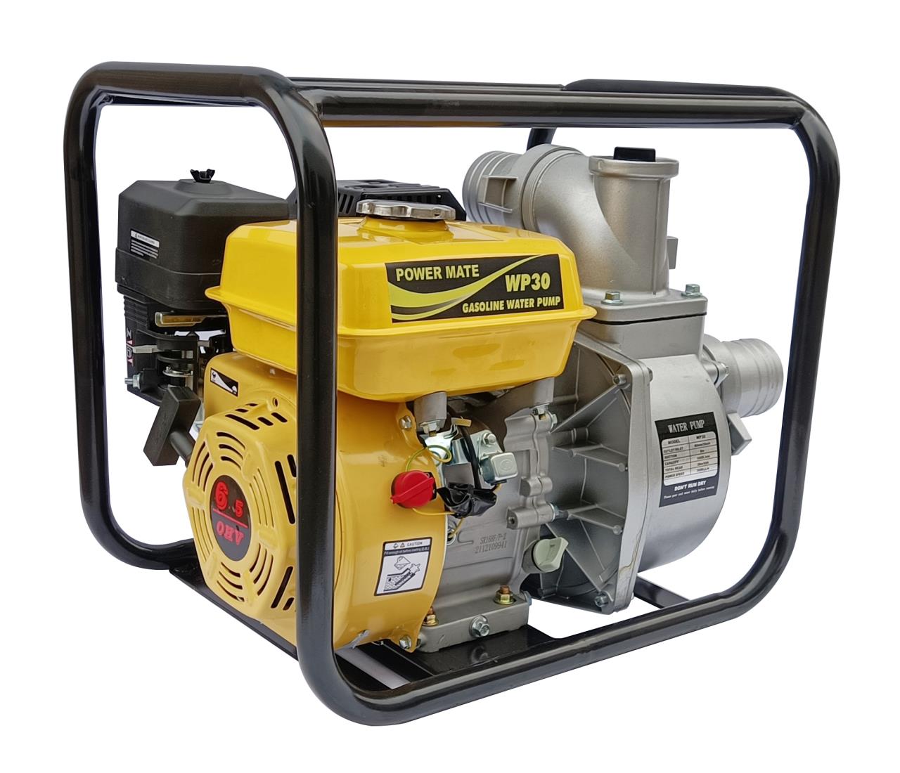 Power Mate bensindrevet vannpumpe 5,5 hk