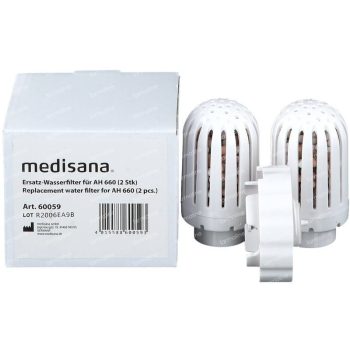 Vannfilter Medisana for luftfukter AH660. 2 i pak.