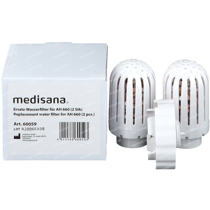 Vannfilter Medisana for luftfukter AH660. 2 i pak.