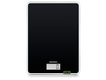 Kjøkkenvekt 5 kg Soehnle svart Page Compact