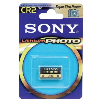 Batteri Sony CR2 for foto mm. litium 3 volt
