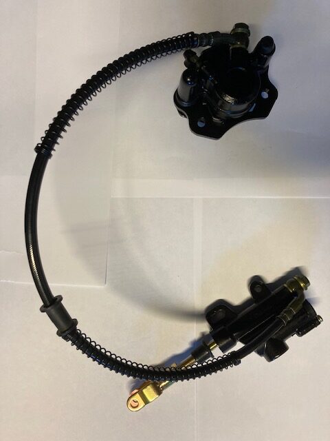 Komplett bremsekalipter bak med pumpe 110cc atv