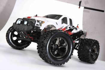 FS RACING REBEL 1/10 RTR Borstad Motor Vit färg
