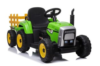 Elektrisk traktor for barn gummihjul 12v fjernkontroll