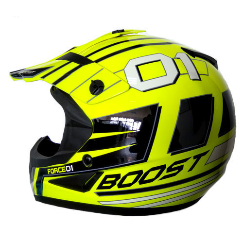 Boost Force 01 Hjelm Gul strl XL