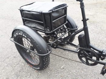Elektrisk trehjulssykkel fatbike 500W 48V 11AH