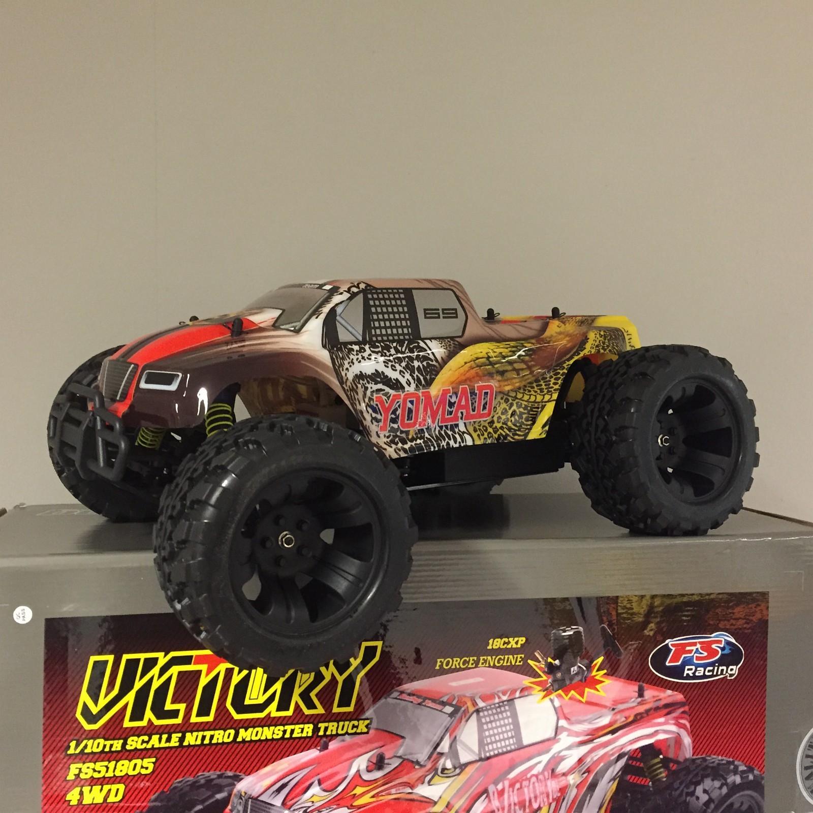 FS 1/10 Nitro 4WD Monster Truck