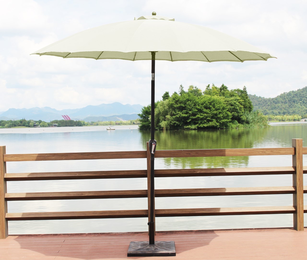 Hamton Parasoll Led-lys 270 cm