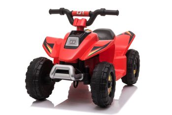 Tøff elektrisk barne ATV 6v rød